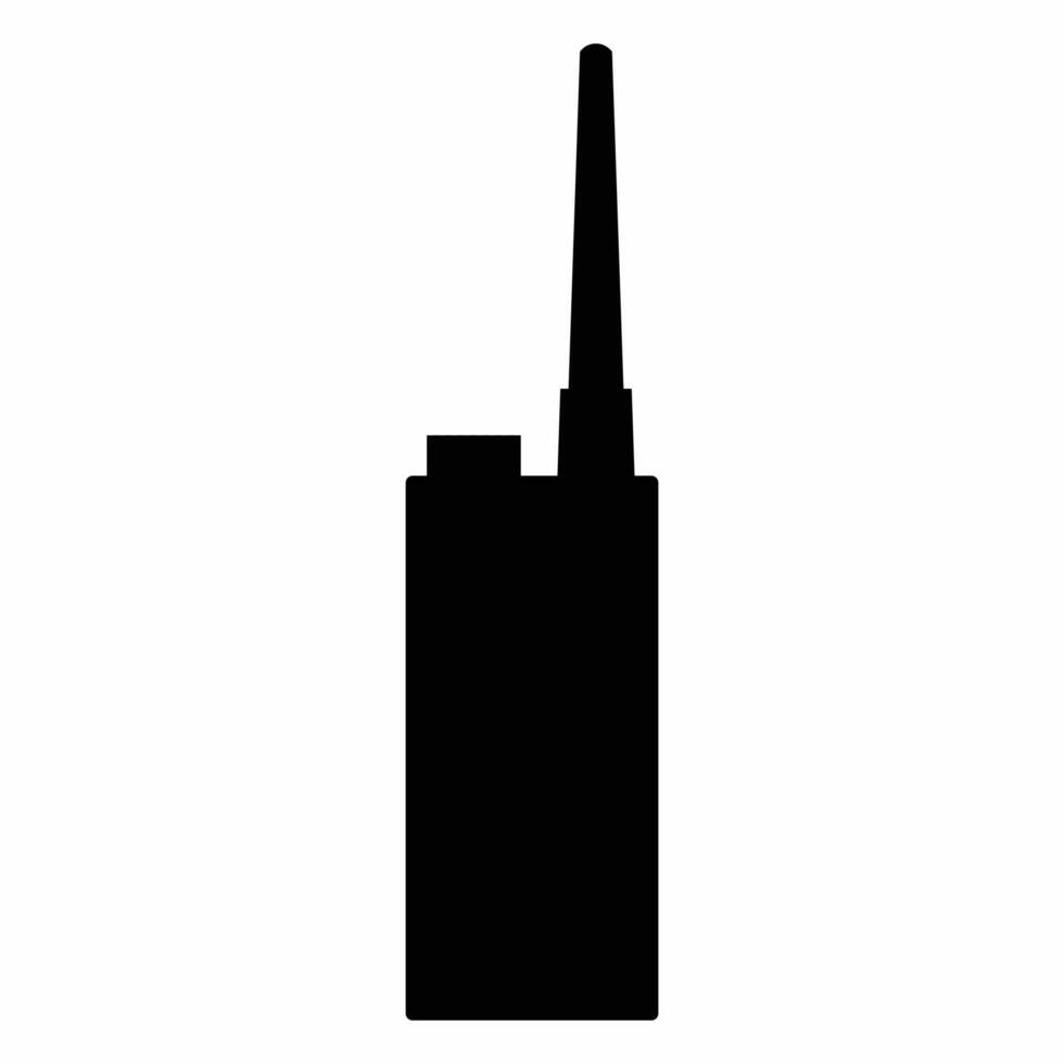 Police Radio Icon for Communication, Security, and Safety vector