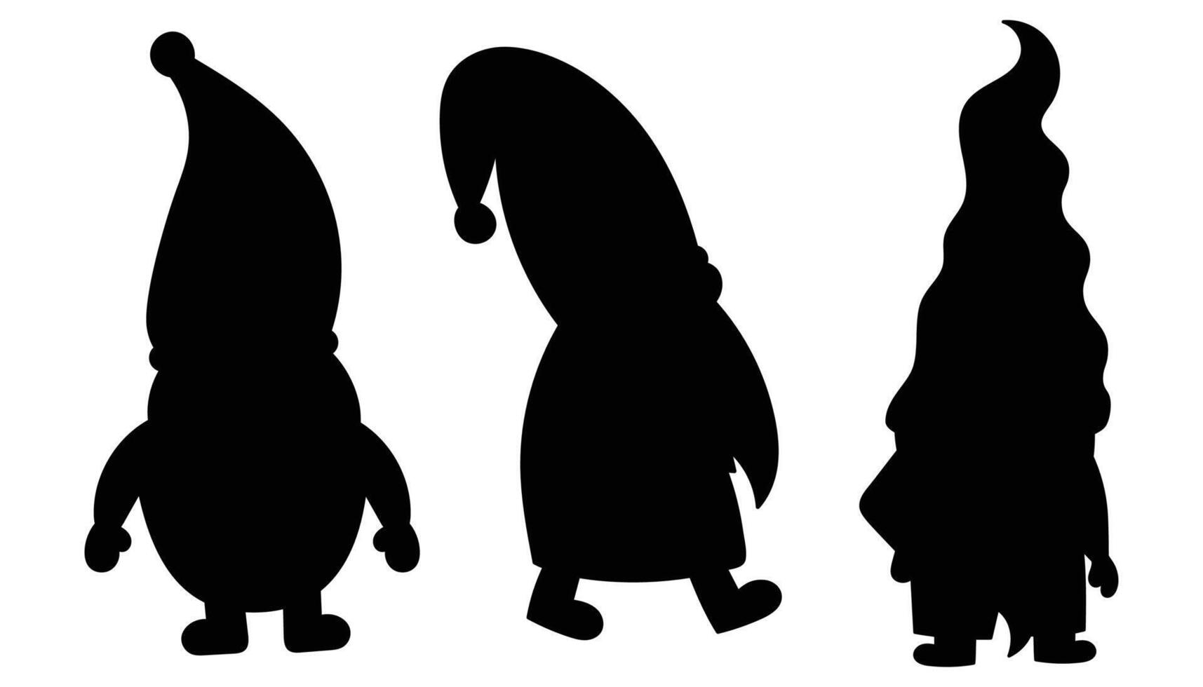 Christmas Gnomes for Festive Holiday Decorations vector
