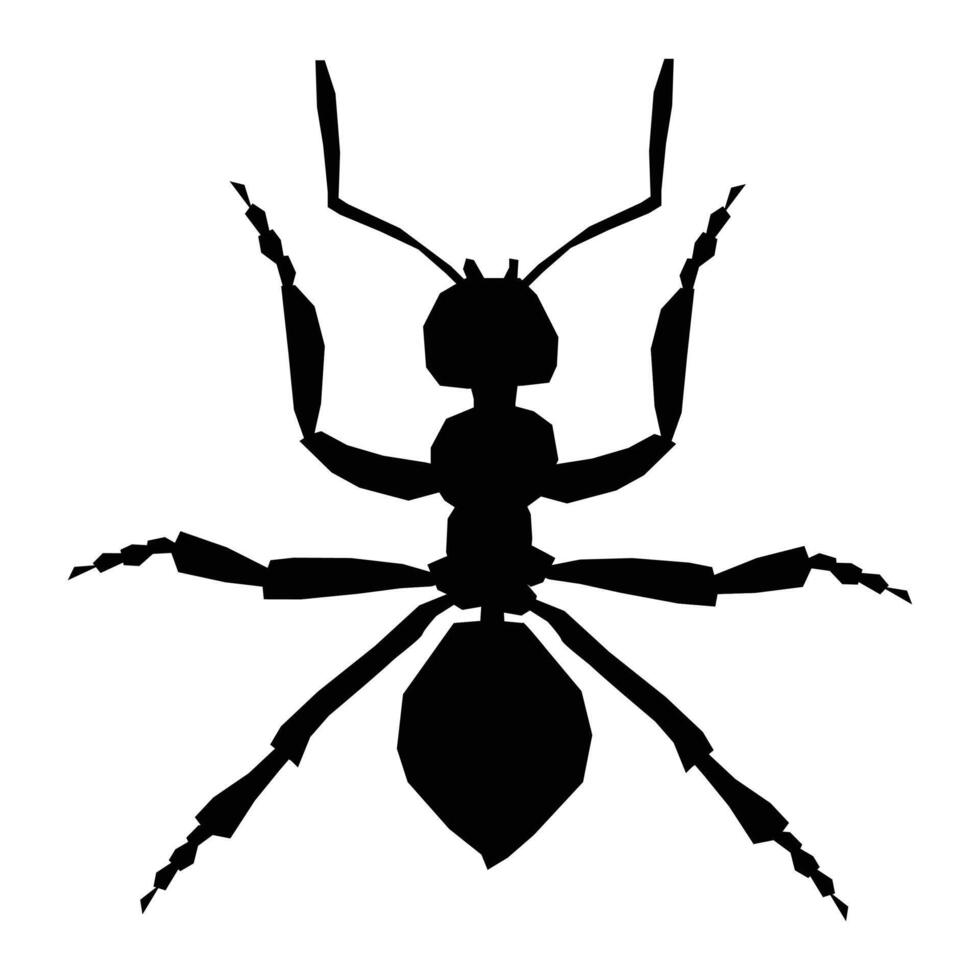 Ant Icon for Insects, Nature, and Ecology Designs vector