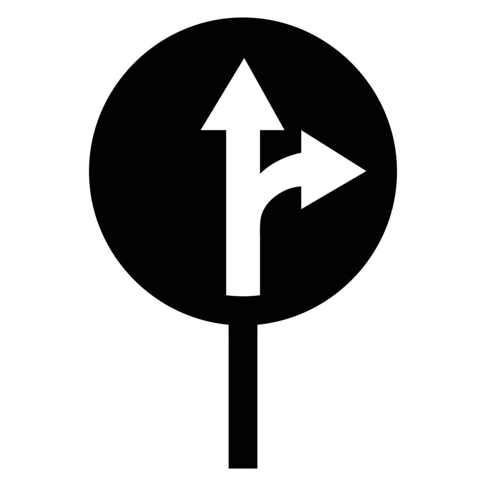 Clear Road Sign for Traffic Direction and Safety vector