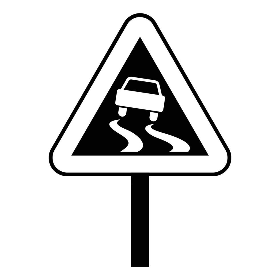 Clear Road Sign for Traffic Direction and Safety vector