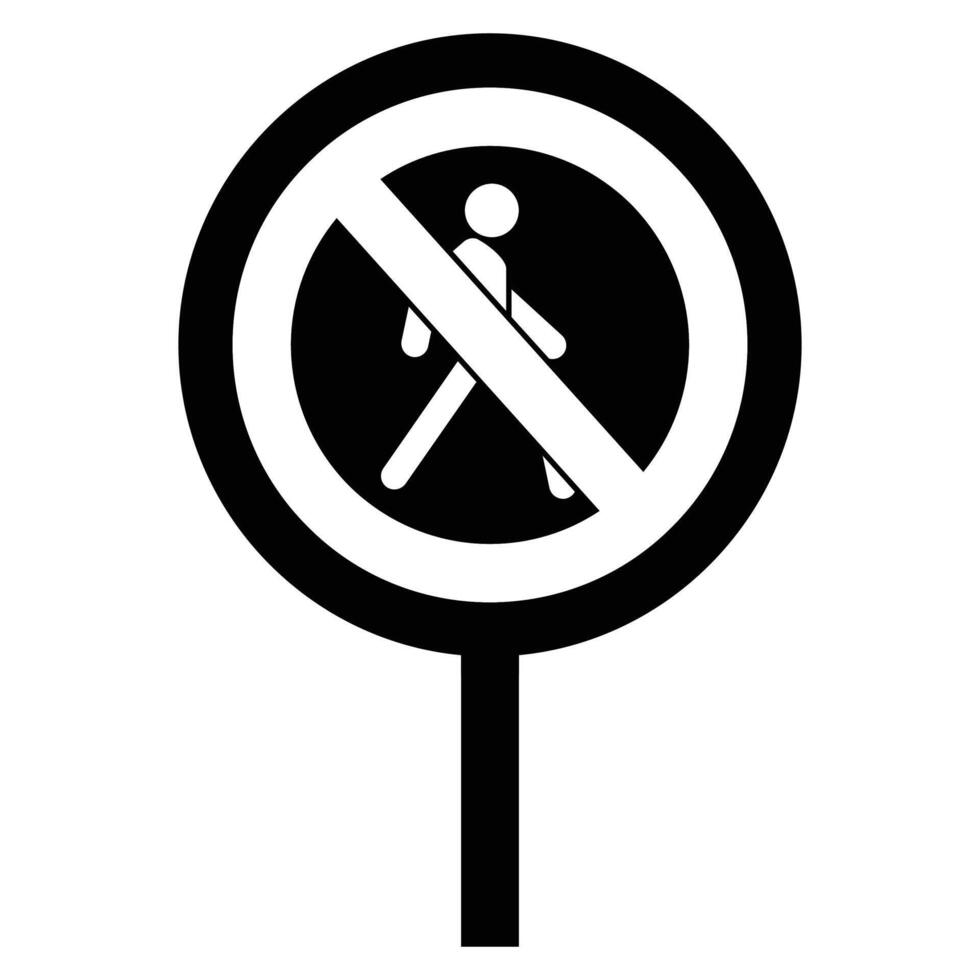 Clear Road Sign for Traffic Direction and Safety vector