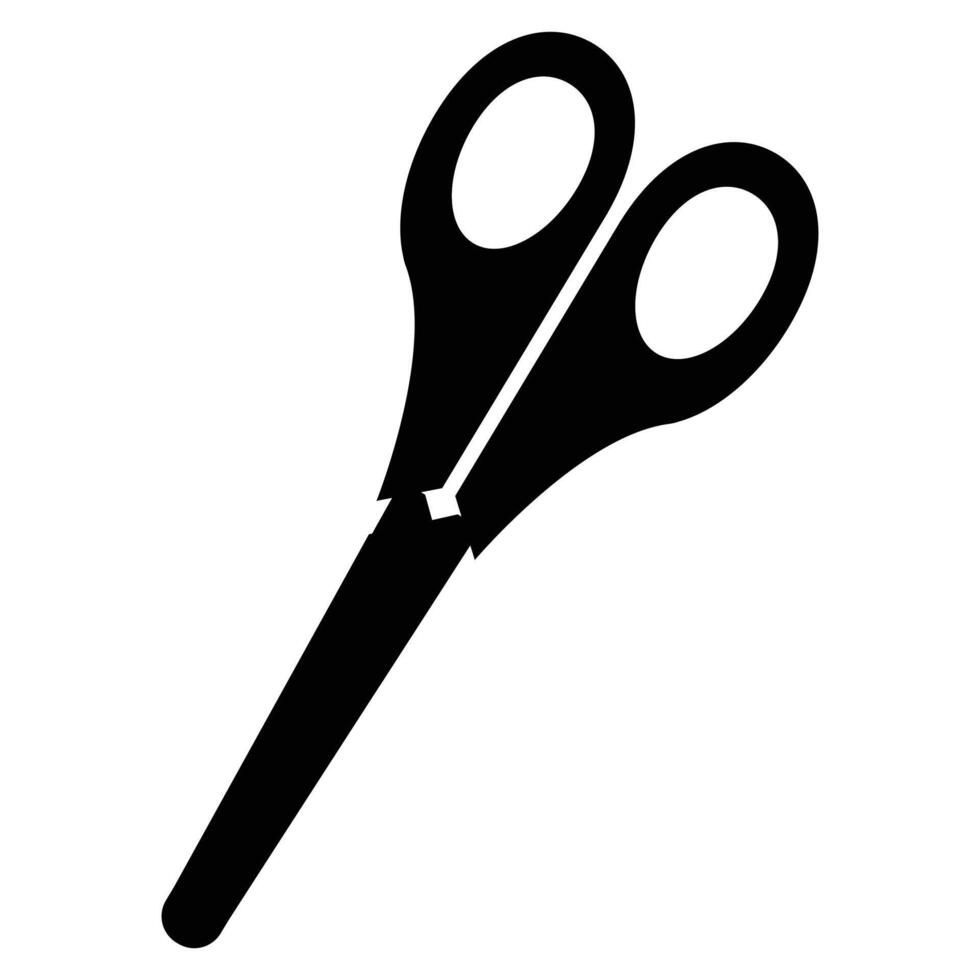 Scissors Icon for Cutting, Crafting, and DIY Themes vector