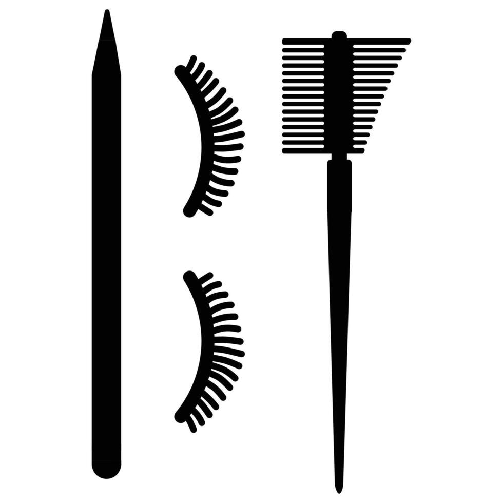 Makeup Mascara Icon for Beauty and Cosmetics Themes vector