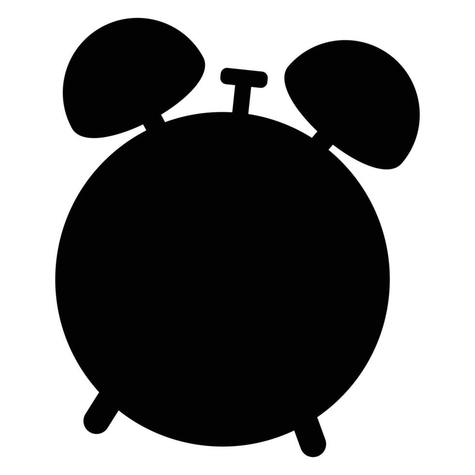 Clock Icon Simple Design for Time and Schedules vector