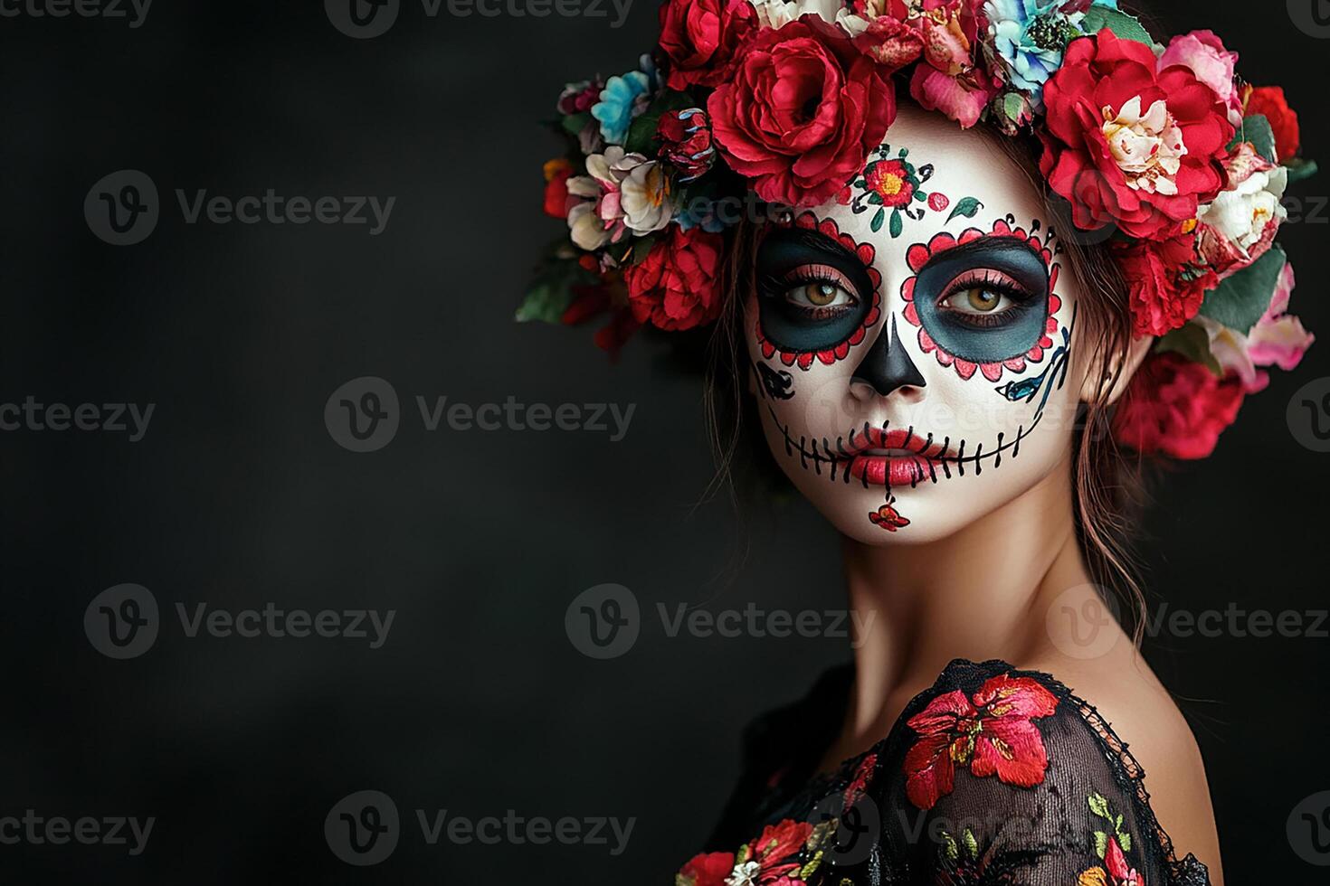 Day of the dead makeup photo