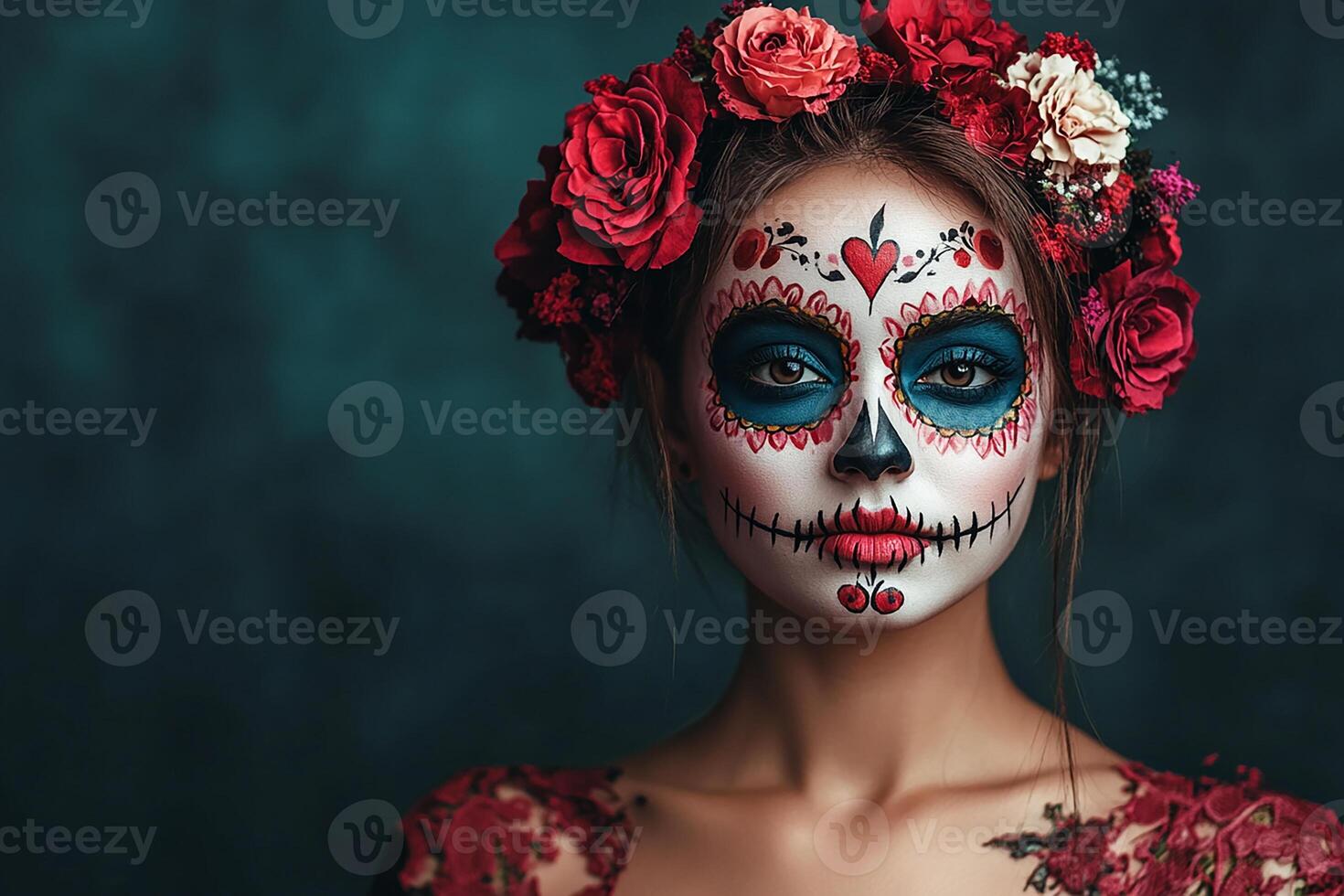 Day of the dead makeup photo