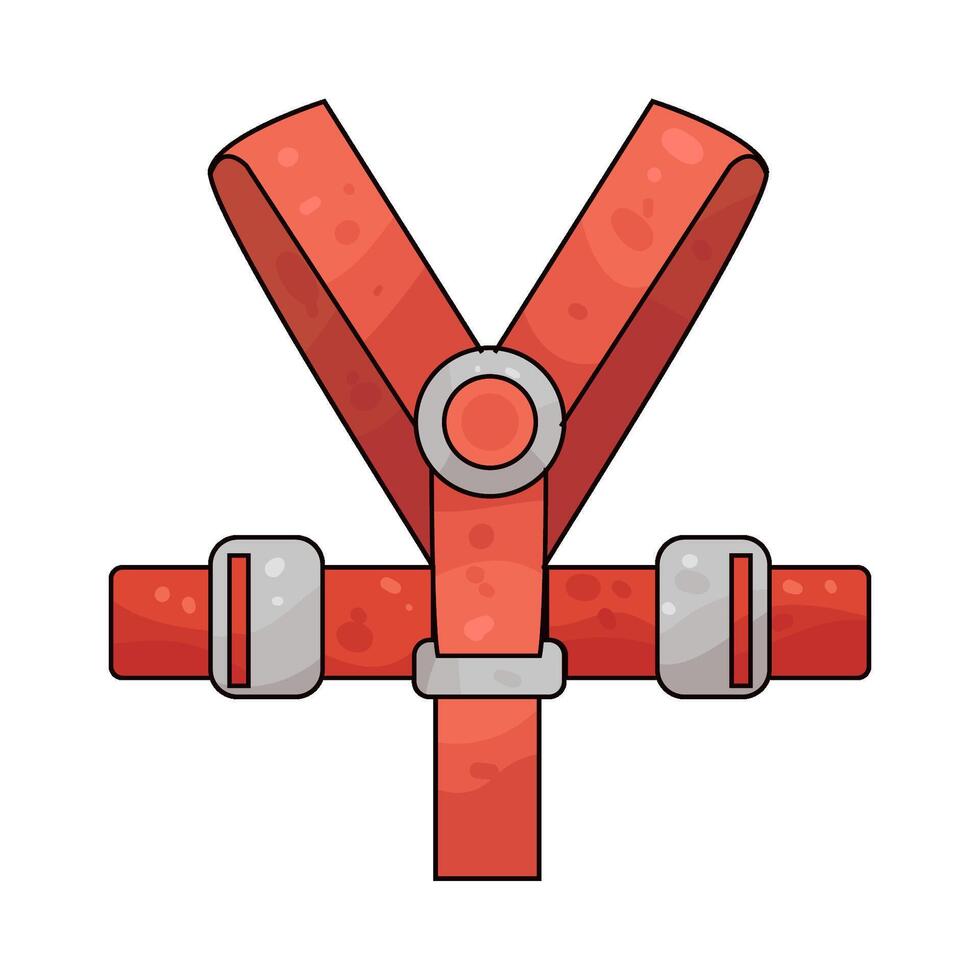Illustration of Safety Harness vector