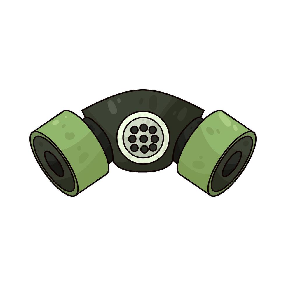 Illustration of Gas Mask vector