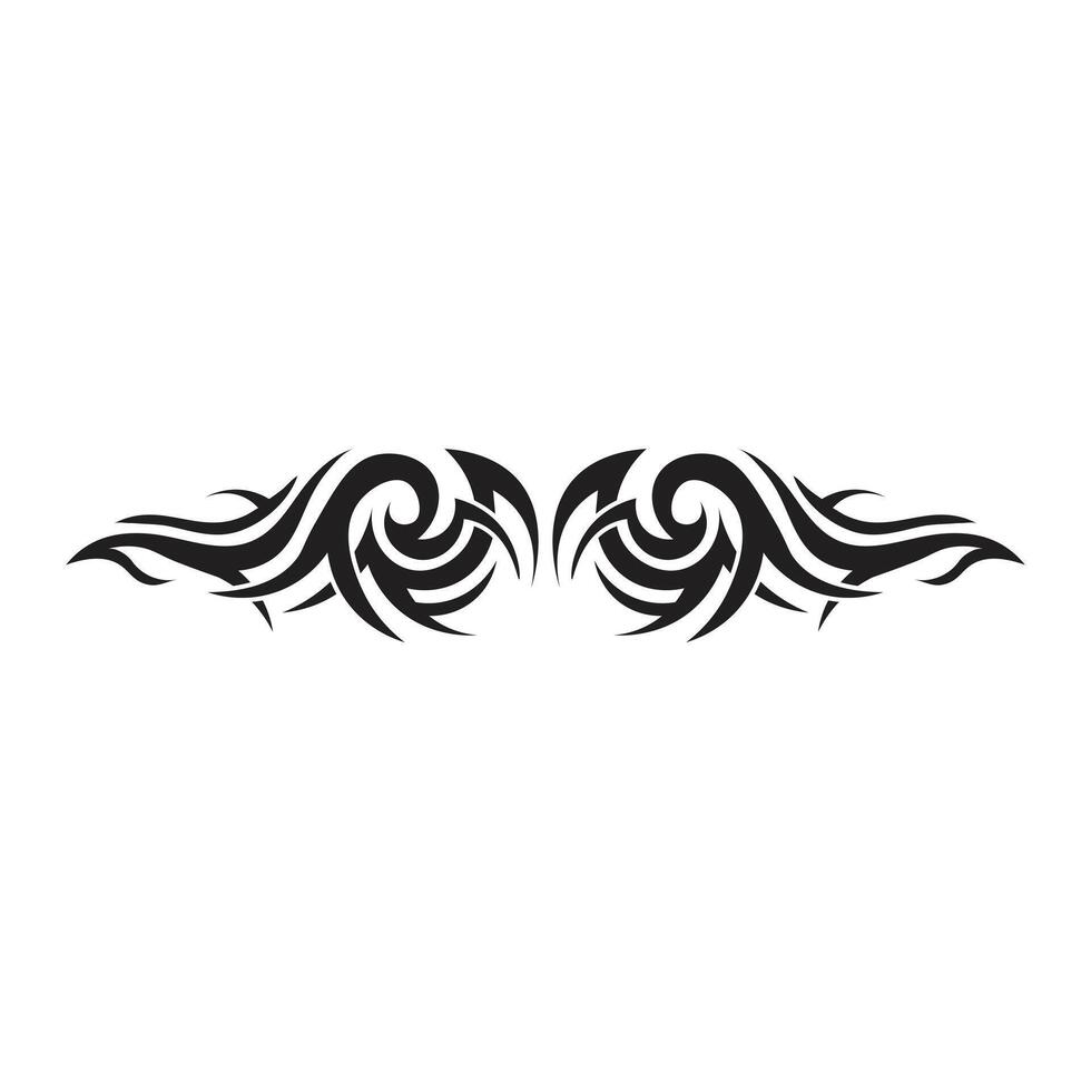Tribal Tattoo Design Template Sleeve Art vector