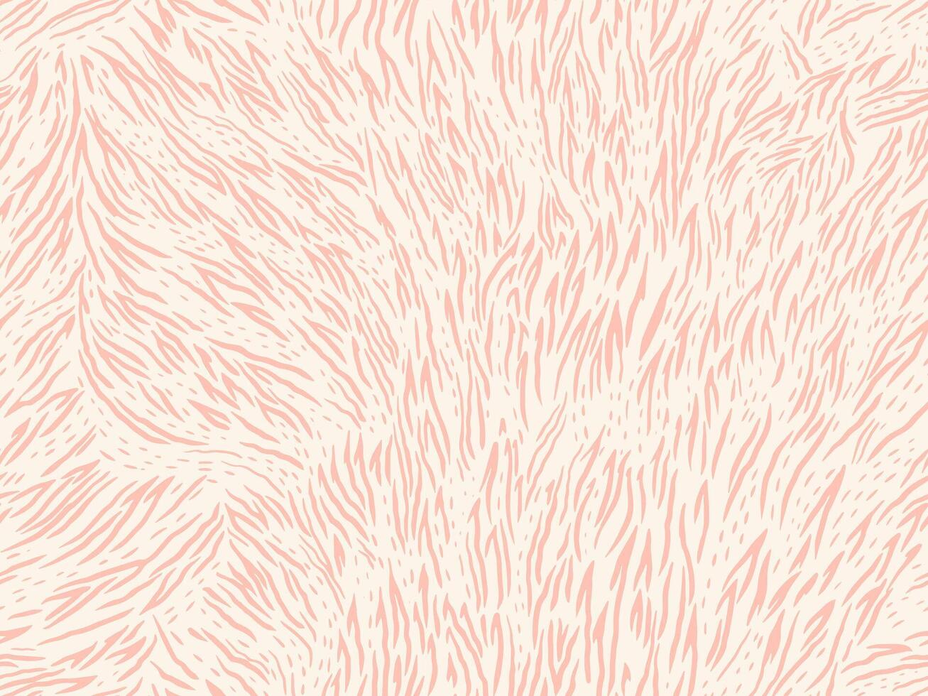 Pastel seamless abstract animal-inspired pattern with dynamic organic lines on light background. Plain print ornament for textile design, modern wallpapers, branding projects vector