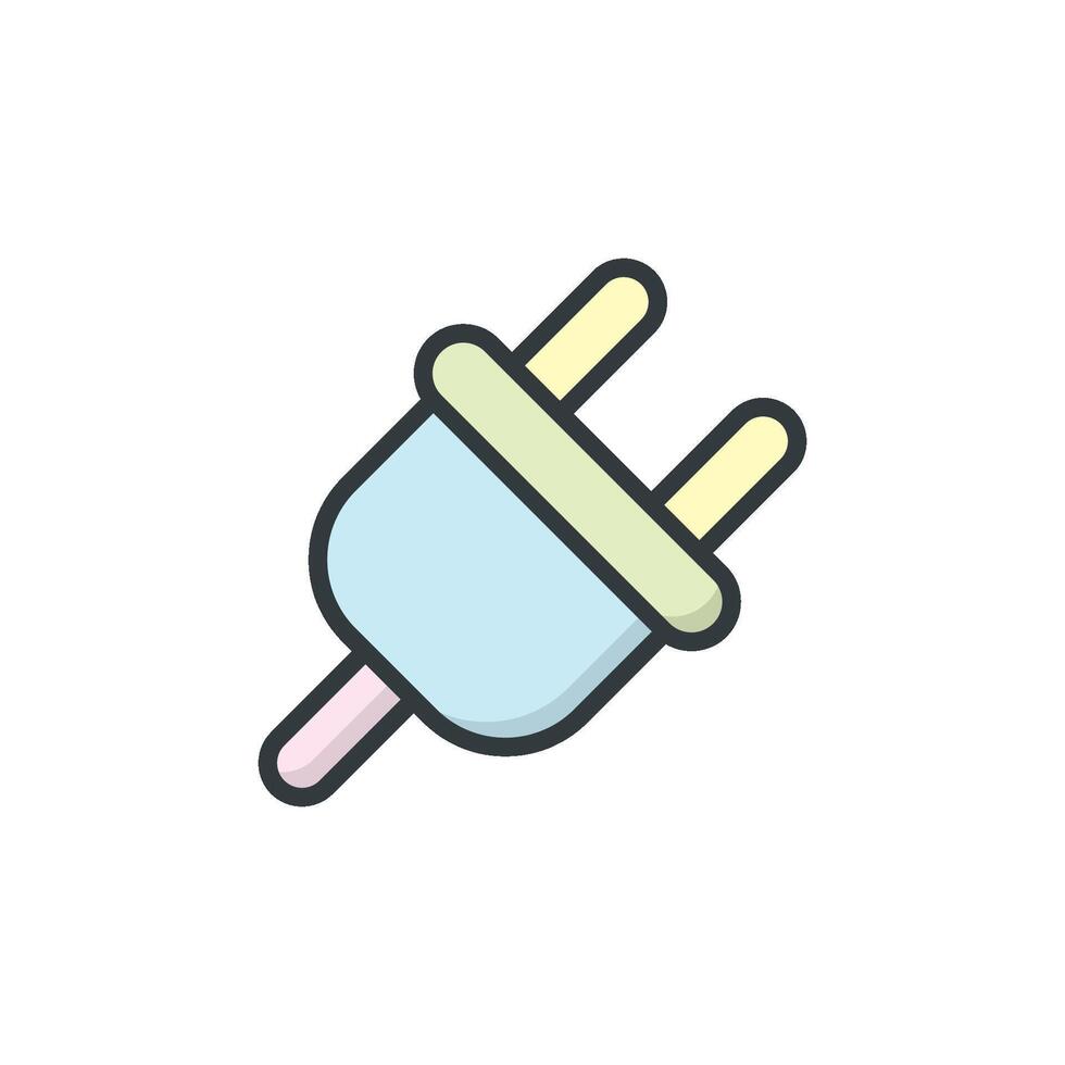 Electrical Outlet icon design element templates vector