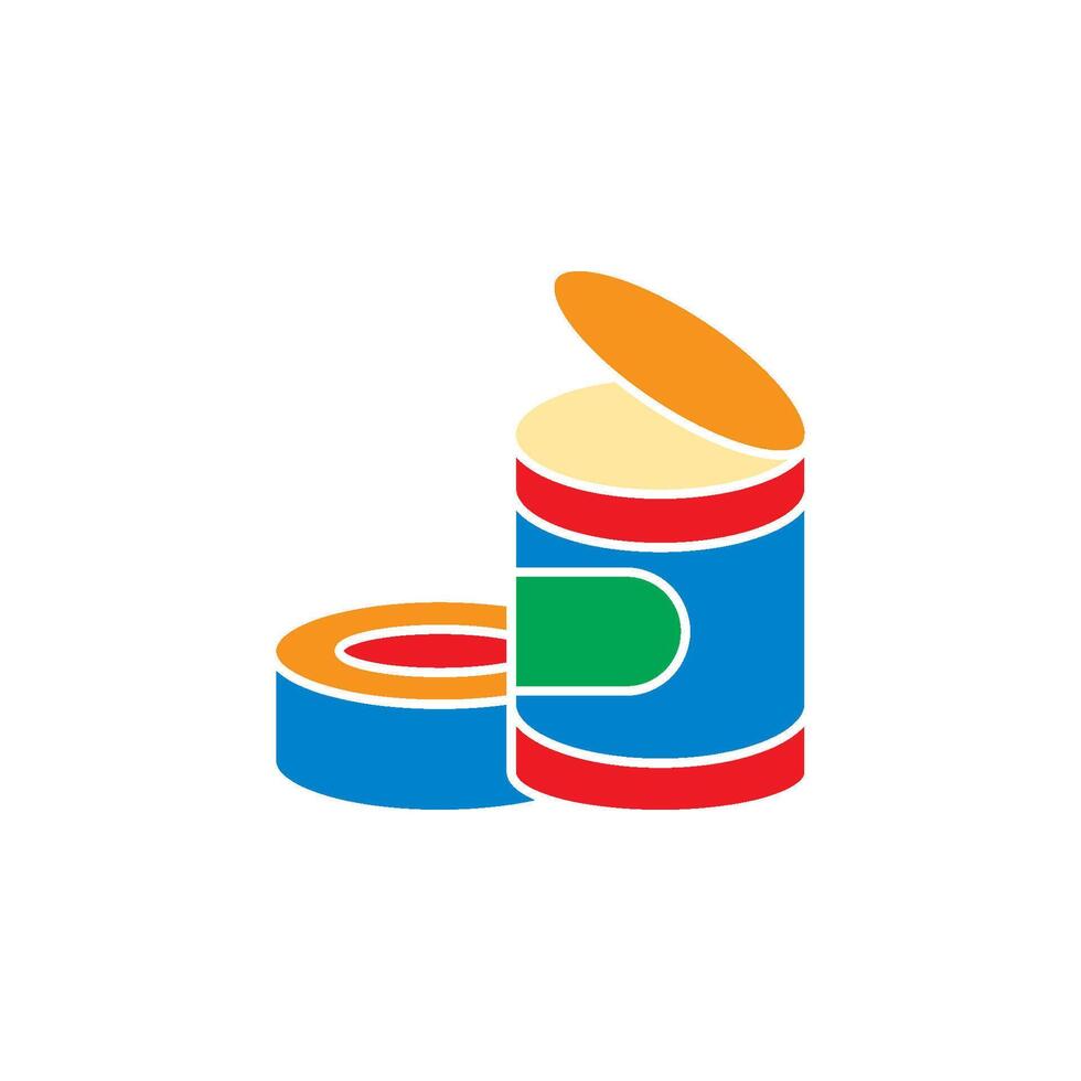 Shelf Stable Icons design templates simple vector