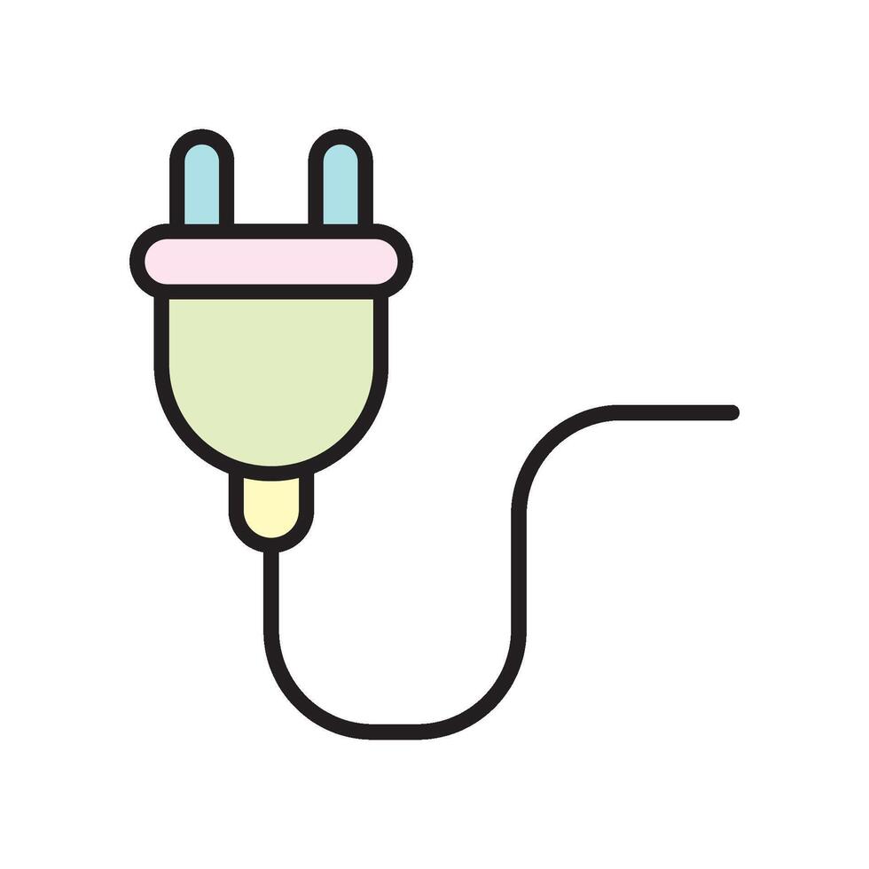 Power Socket icon design element templates simple and modern vector