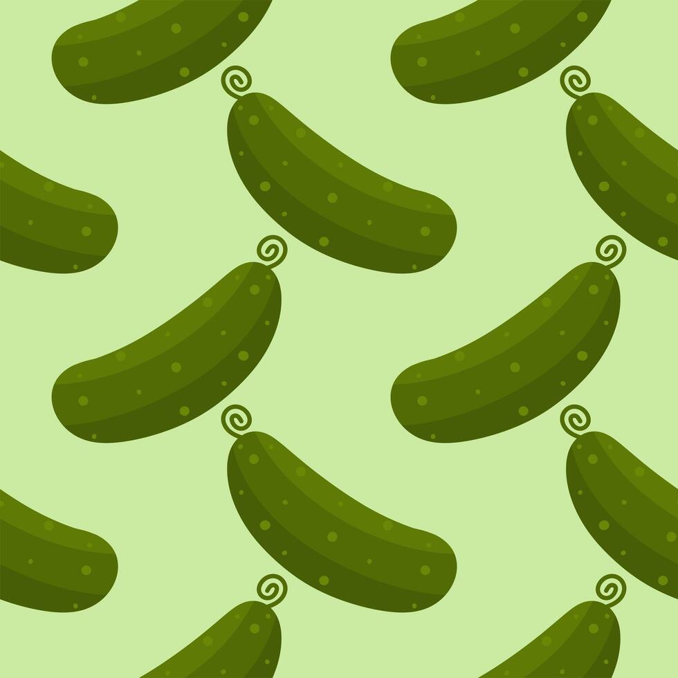 cucumber pattern Background. vector