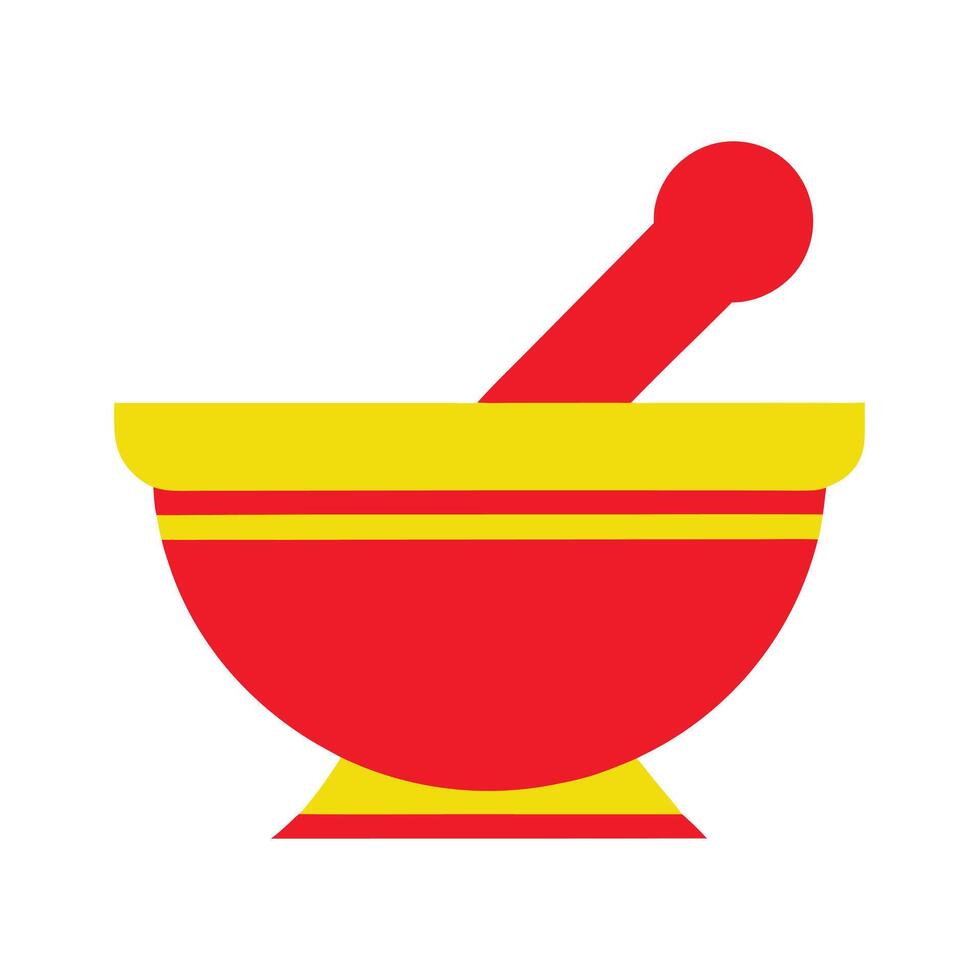 Lab mortar and pestledesign vector
