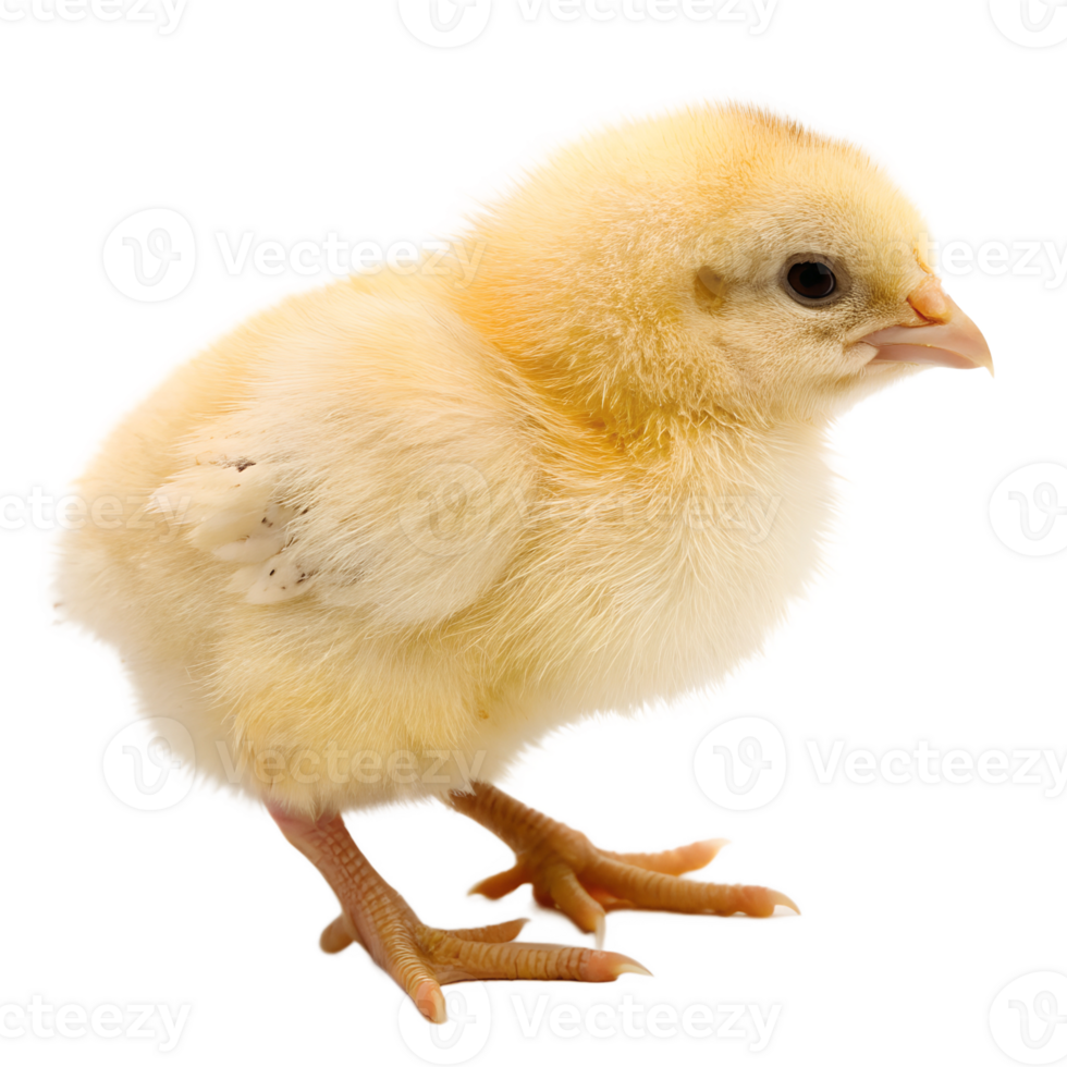 Chick strolling on tiny legs in warmth png
