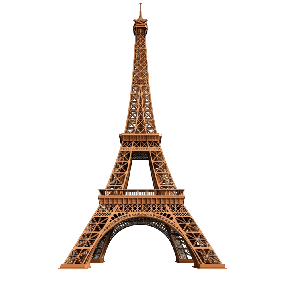 Iconic Eiffel Tower Paris Landmark png