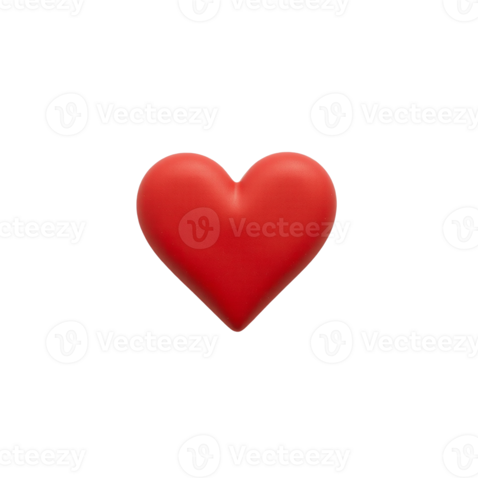 a beautiful heart on transparent png