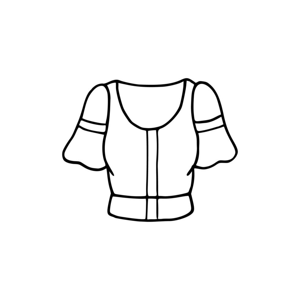 A black and white drawing of a top vector