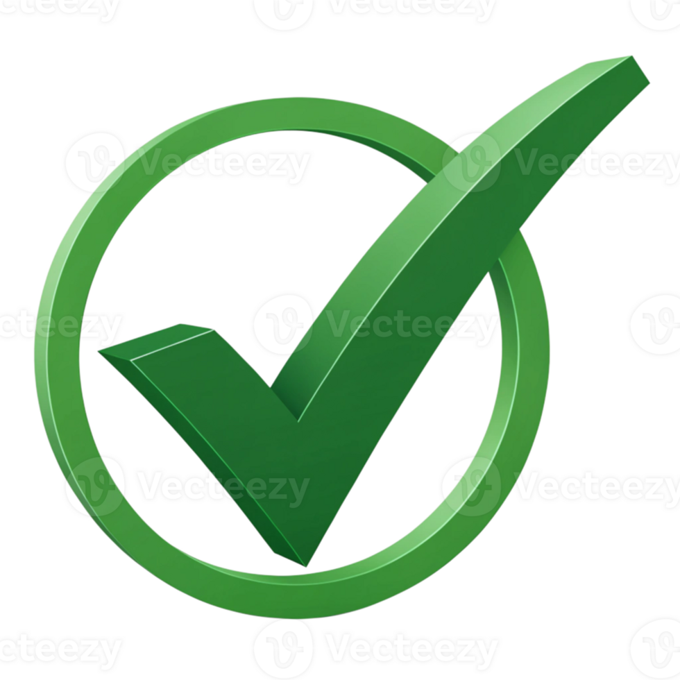 Circular Check Mark Icon png