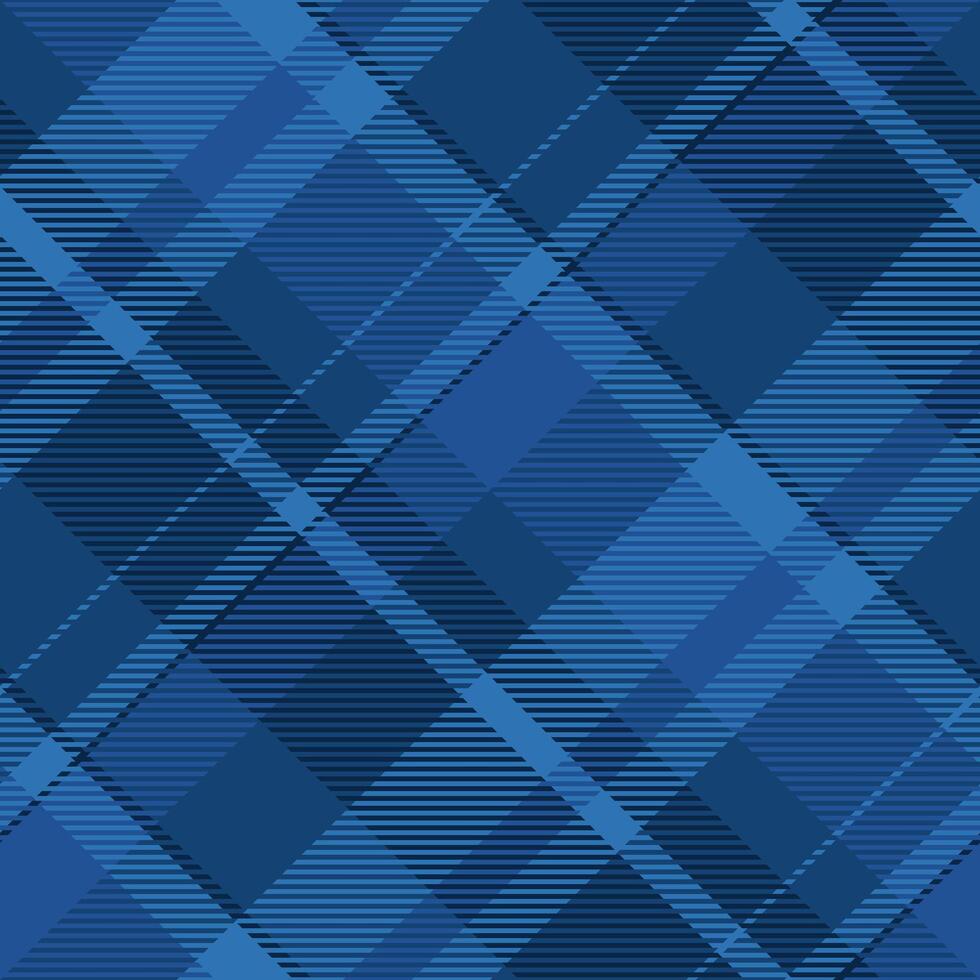 Repeatable patterns pattern fabric, micro texture tartan plaid. Summertime textile seamless background check in blue and cyan colors. vector