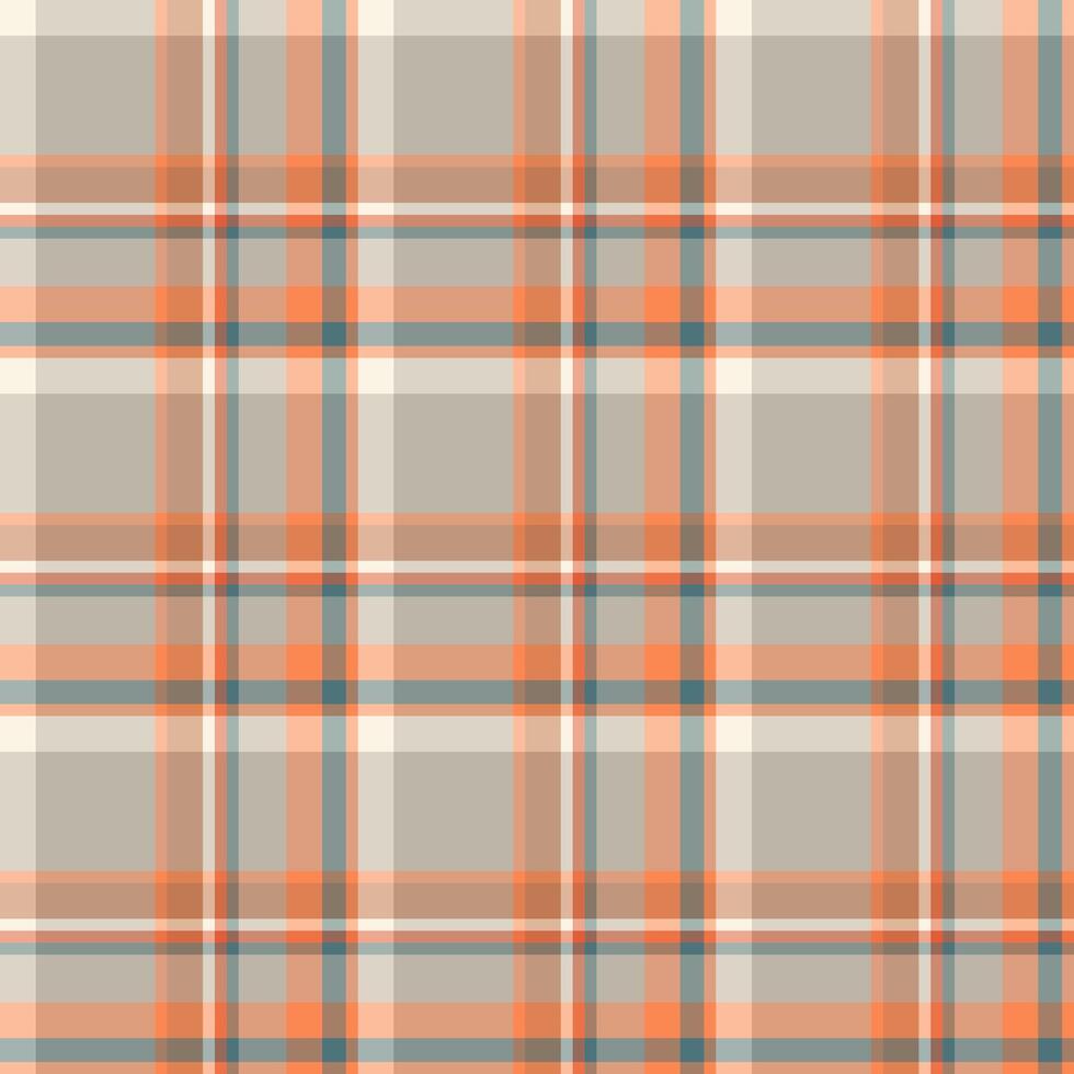 Plaid seamless pattern. background of textile ornament. Flat fabric design. vector