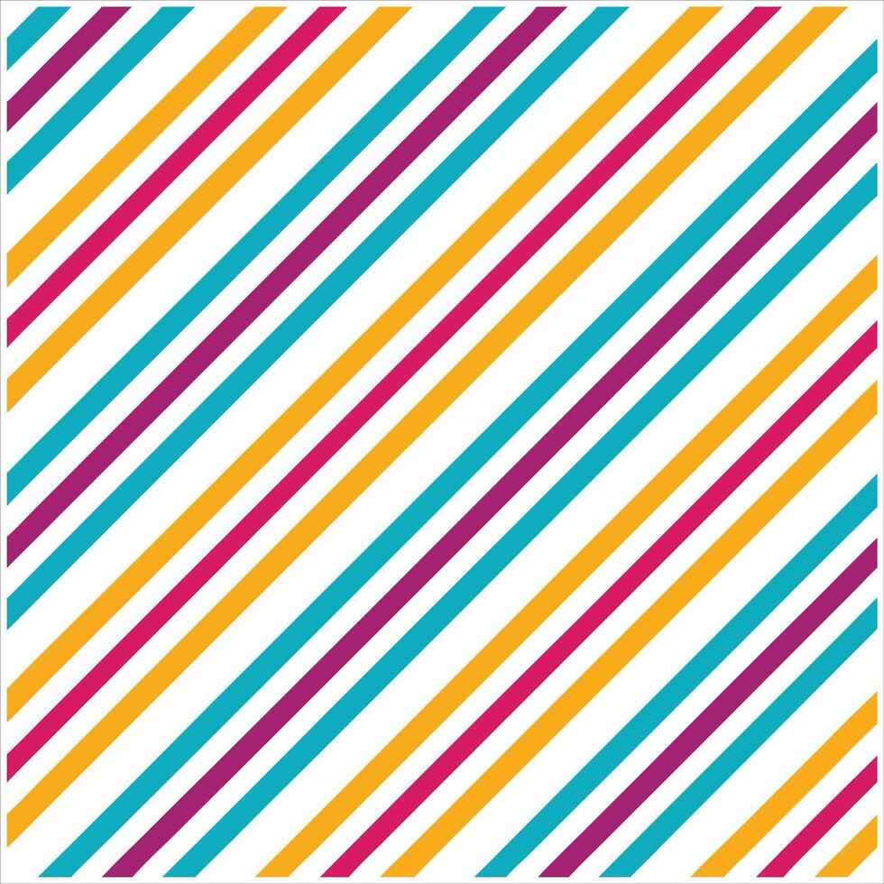 A colorful striped background with diagonal lines vector