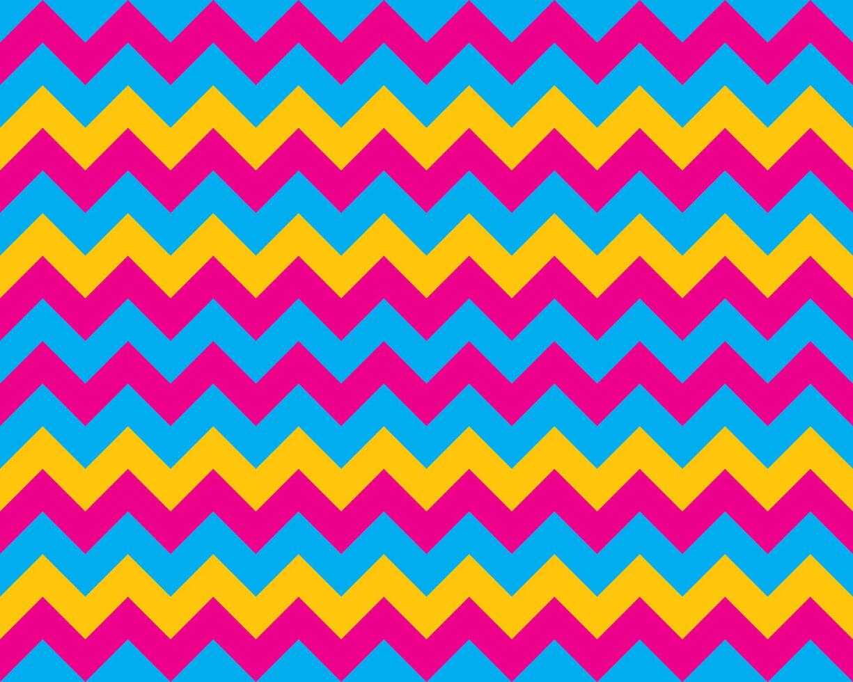 Zigzag pattern seamless. Zig zag background color. abstract design. vector