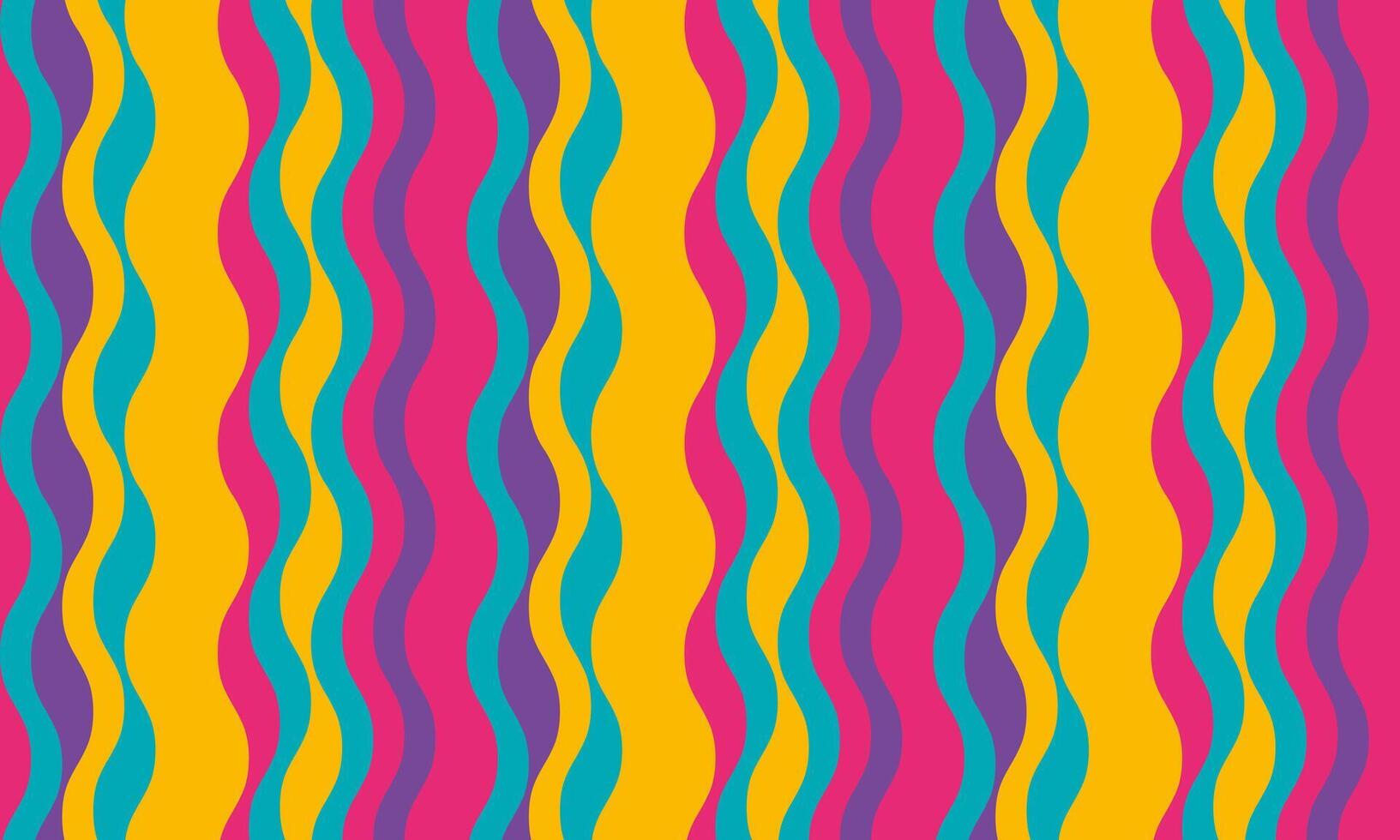 vertical striped design with flowing curves and textured waves. Artistic colors blend with simplicity and creativity, adding elegance to posters, textiles, or graphic prints with vibrant paint. vector