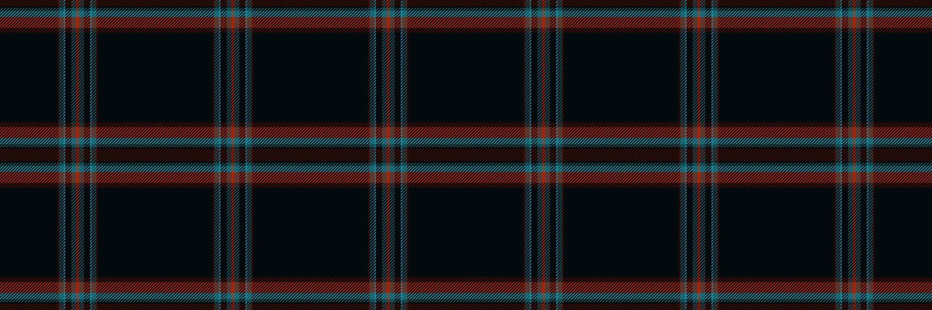 Victorian background check , volume pattern texture plaid. Cover tartan textile seamless fabric in black and cyan colors. vector
