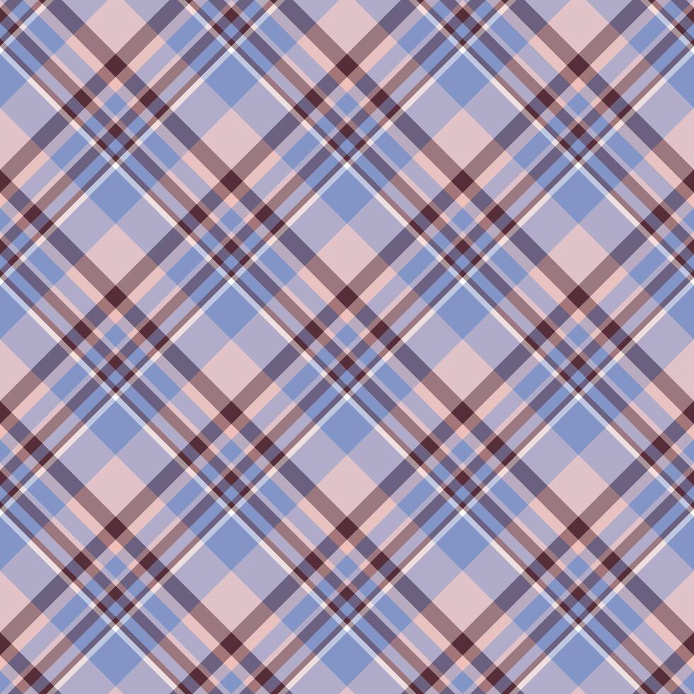 Plaid seamless pattern. background of textile ornament. Flat fabric design. vector