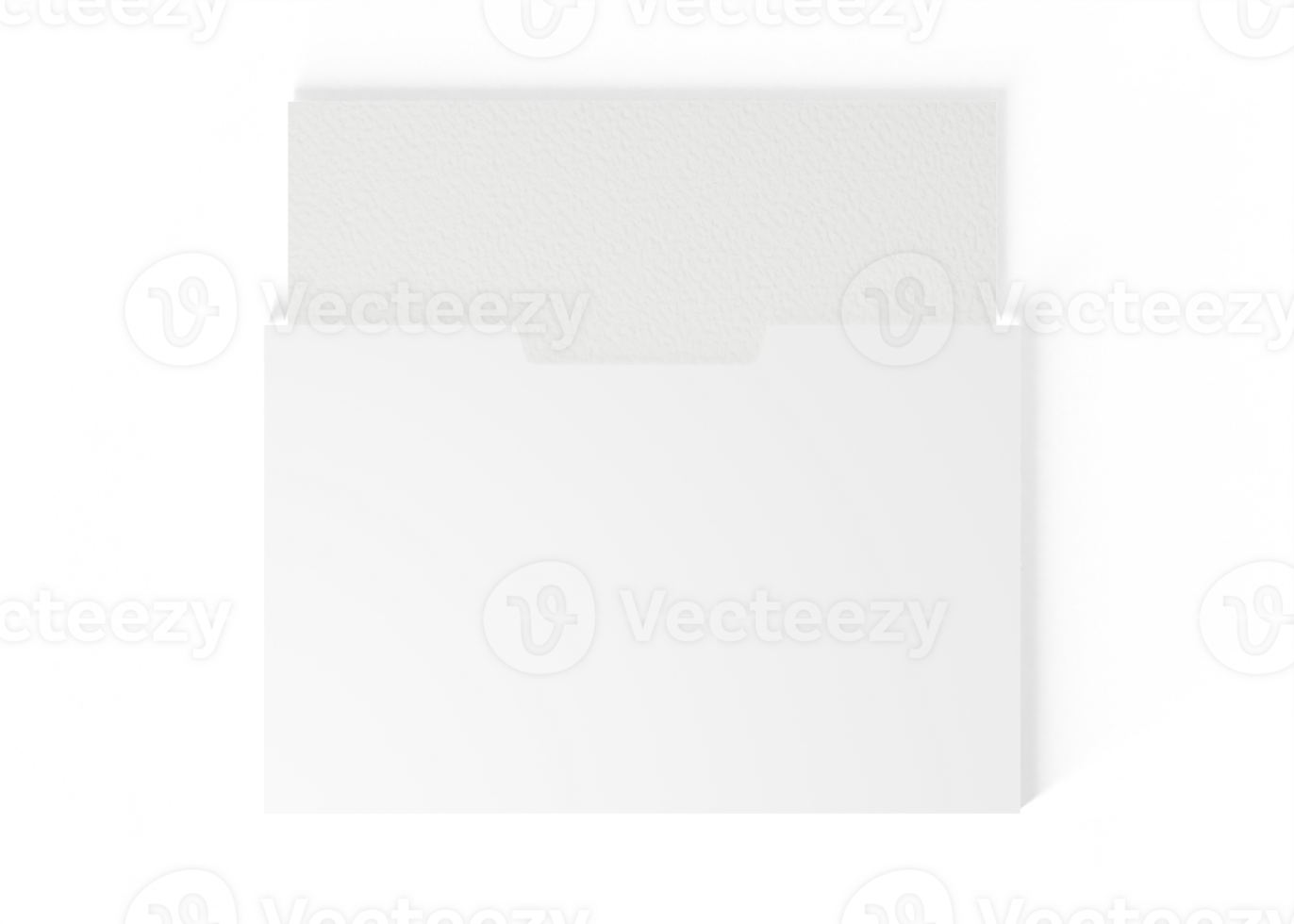Folder with Invitation Card png