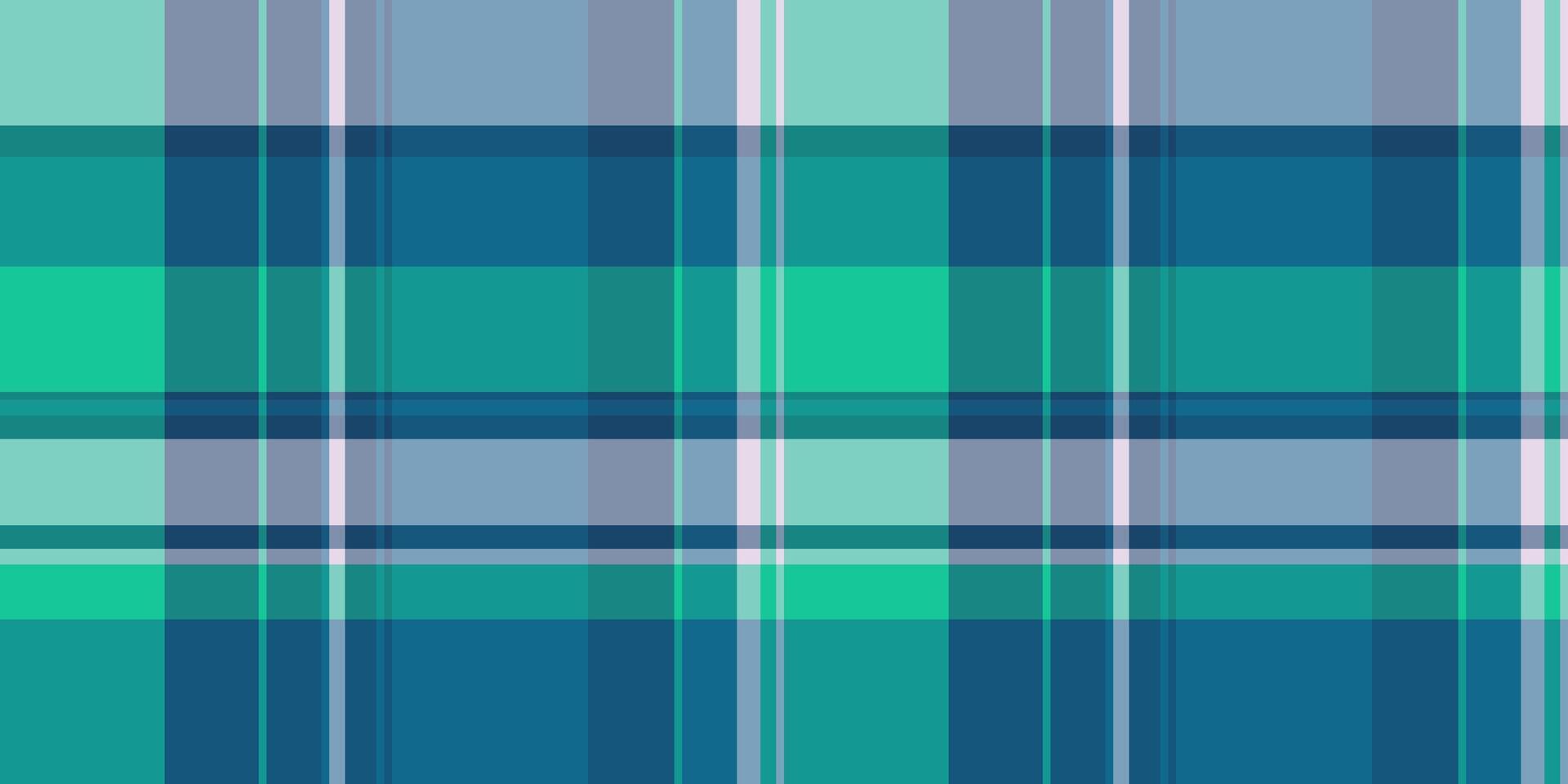 Mockup tartan plaid seamless, mix textile background . Victorian pattern texture check fabric in cyan and teal colors. vector