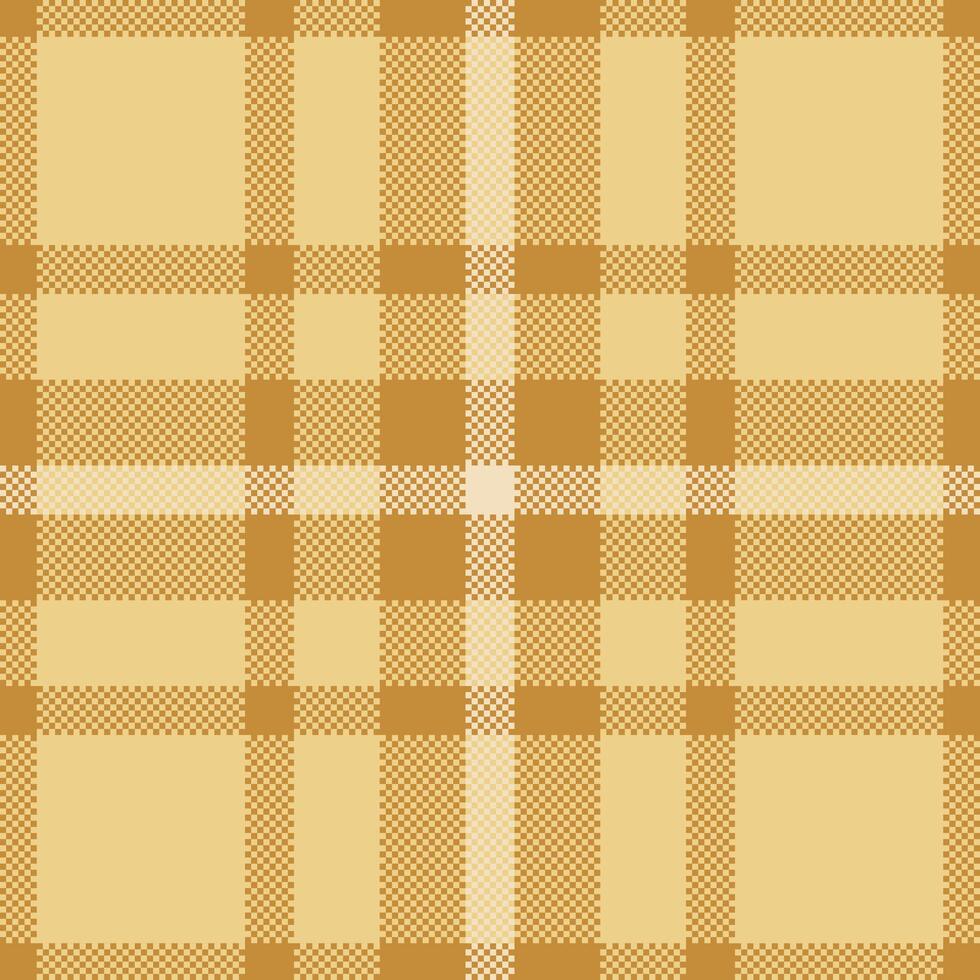Pixel background design. Modern seamless pattern plaid. Square texture fabric. Tartan scottish textile. Beauty color madras ornament. vector