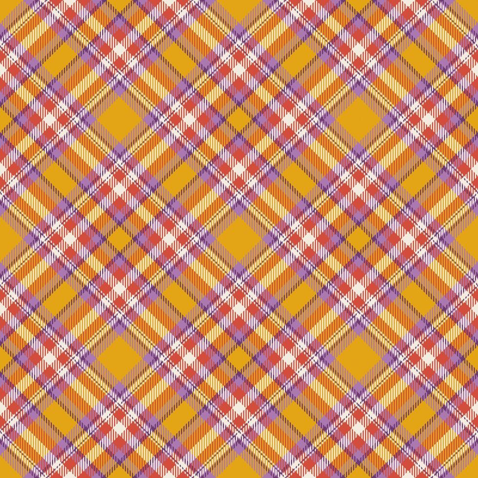 Tartan scotland seamless plaid pattern . Retro background fabric. Vintage check color square geometric texture. vector