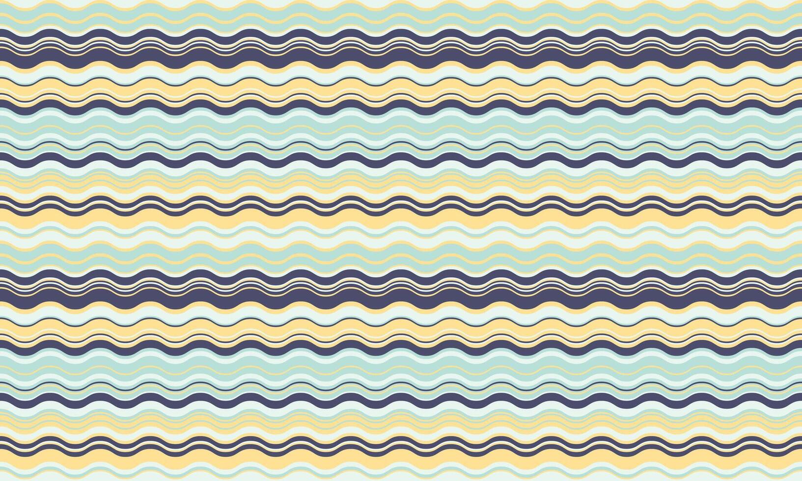 Abstract background with wavy stripes in vibrant colors, creating a rippled, liquid effect. Smooth curves and textured lines add elegance, vitality, and creativity. Ideal for wallpaper or textile. vector