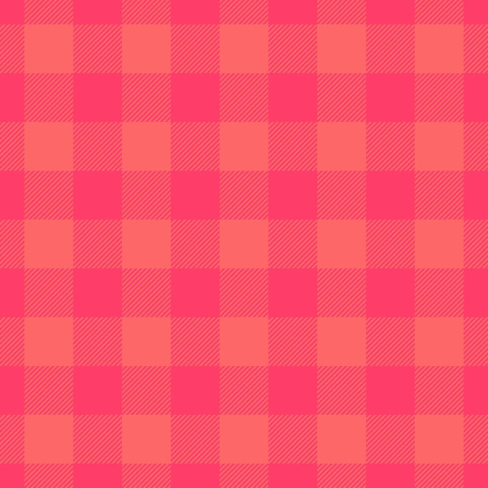 Calm fabric tartan check, detailed seamless texture. Mother pattern textile background plaid in red color. vector