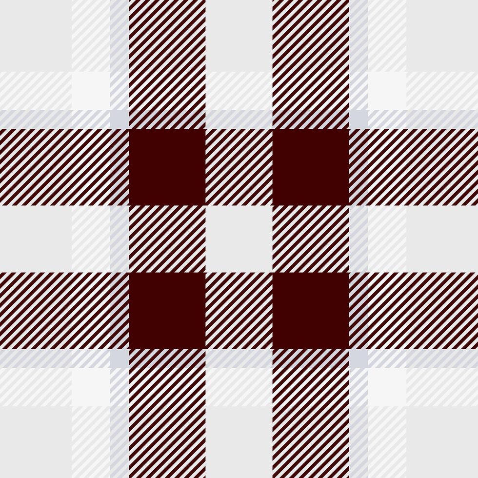 Cover pattern tartan, female textile plaid check. Occupation seamless background texture fabric in white and dark colors. vector