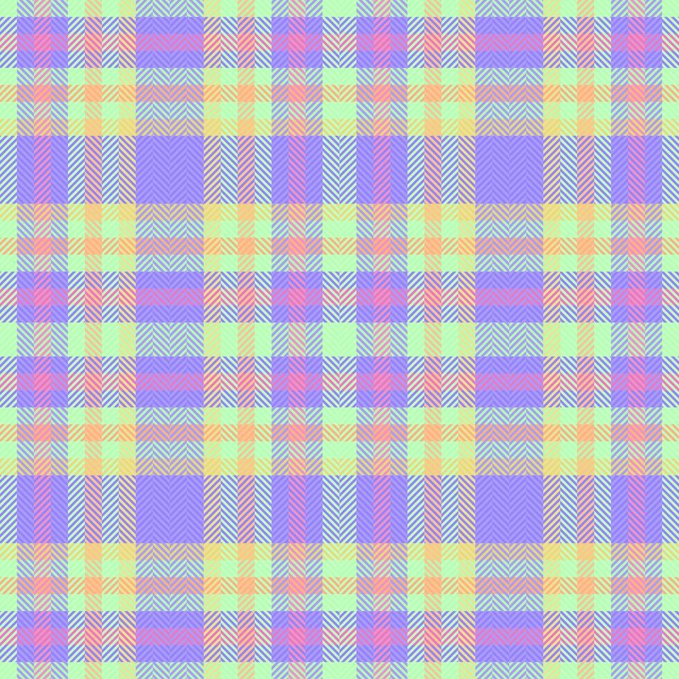 Home tartan fabric pattern, deco seamless check. Vibrant background texture plaid textile in indigo and light colors. vector