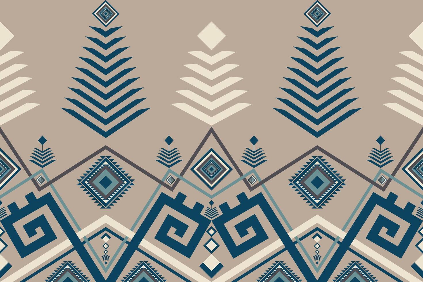 Native Abstract Tribal Pattern seamless. vector