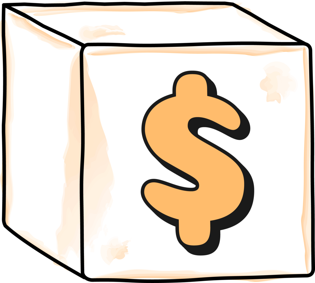 Dollar, Cube Toy baby block alphabet png