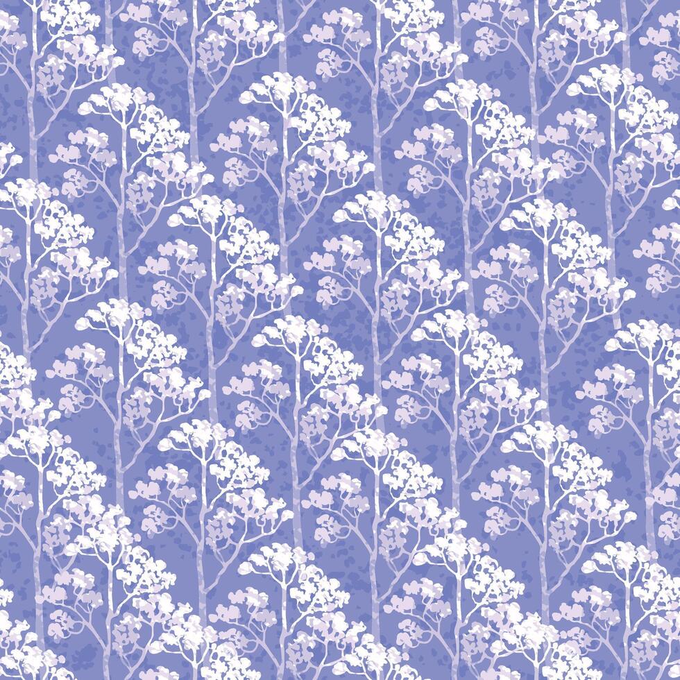 Modern Seamless Background with Colorful Floral Motive Illustration. Use it for Wallpaper, Textile Print, Pattern Fills, Web Page, Surface Textures, Wrapping Paper, Design of Presentation vector
