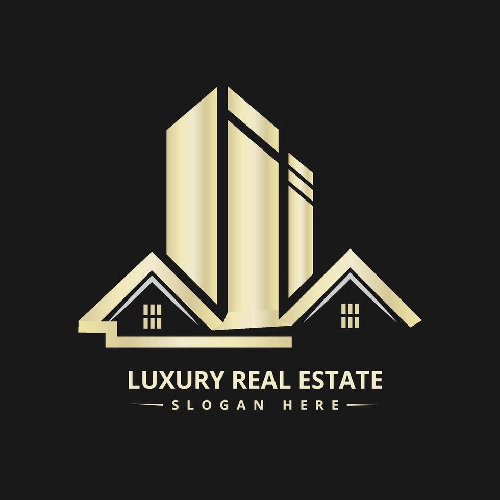 Real estate logo. vector