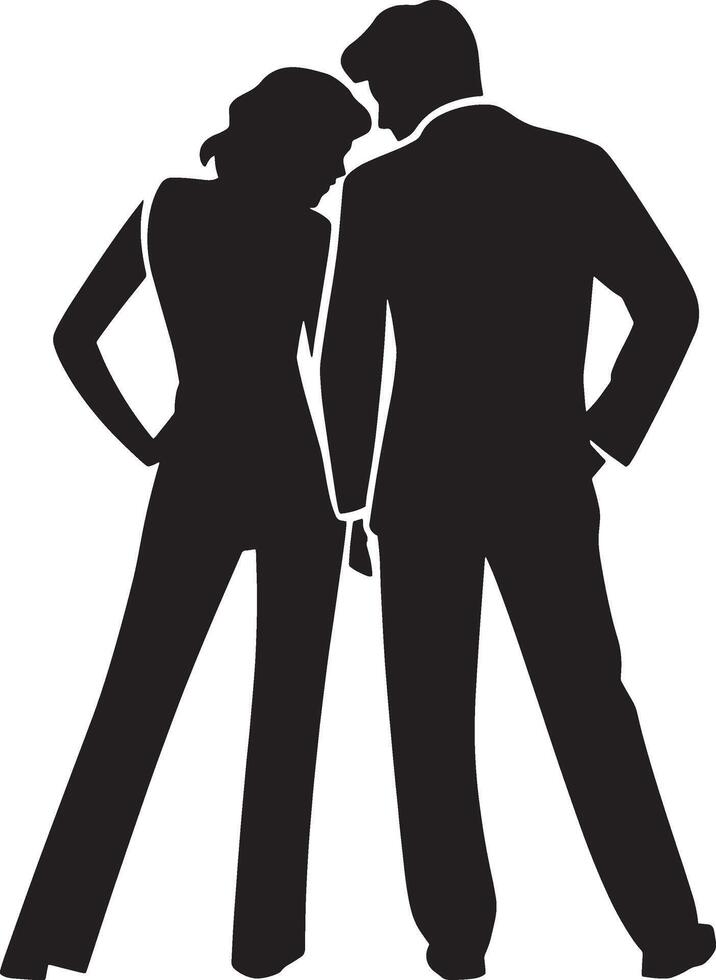 Valentine couple silhouette art showing romantic love moments like proposals dancing and hugging perfect for valentines day designs creative illustrations and digital artwork vector