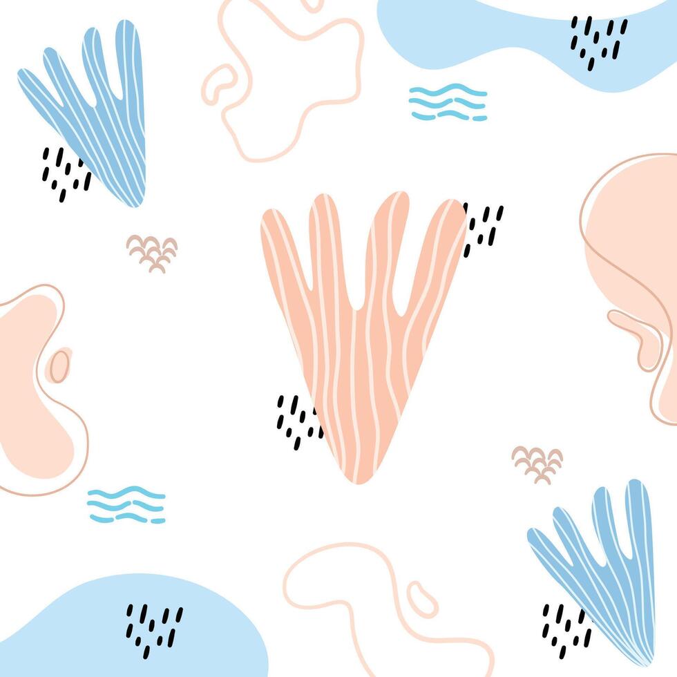 flat abstract background template vector