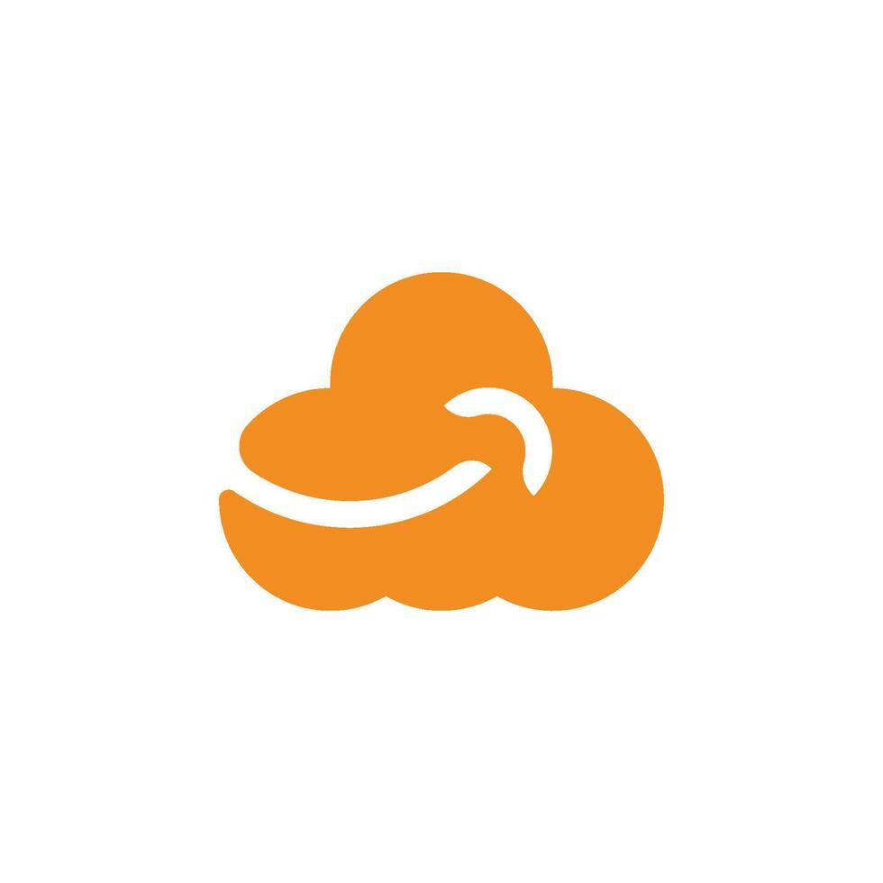 Smile Logo Template Icon vector