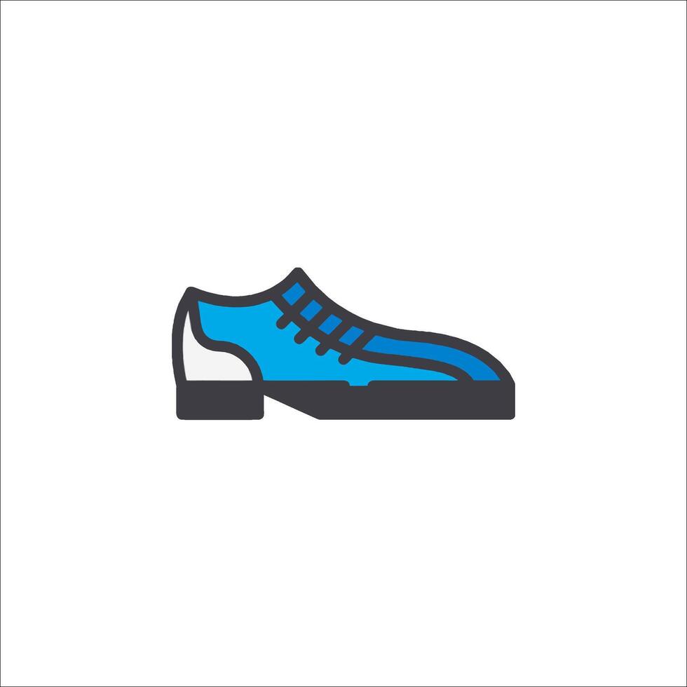 Shoe icon illustration vector