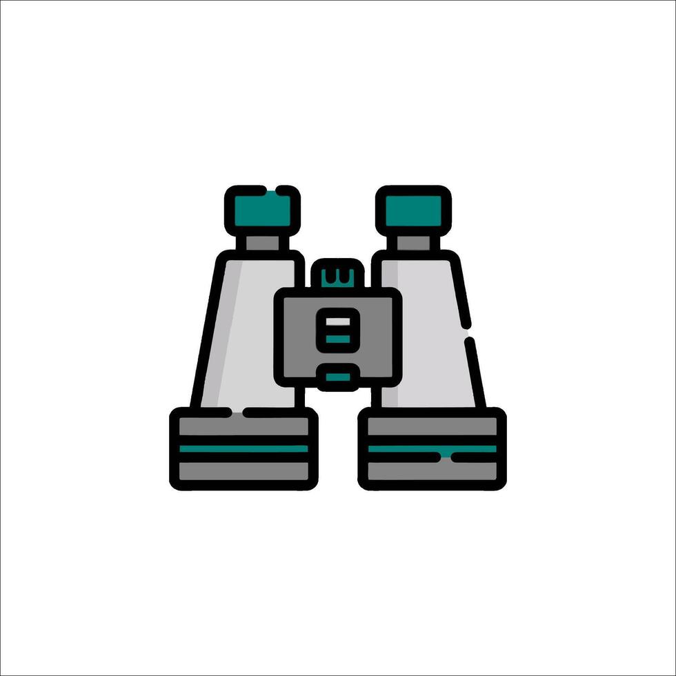 Binoculars icon illustration vector