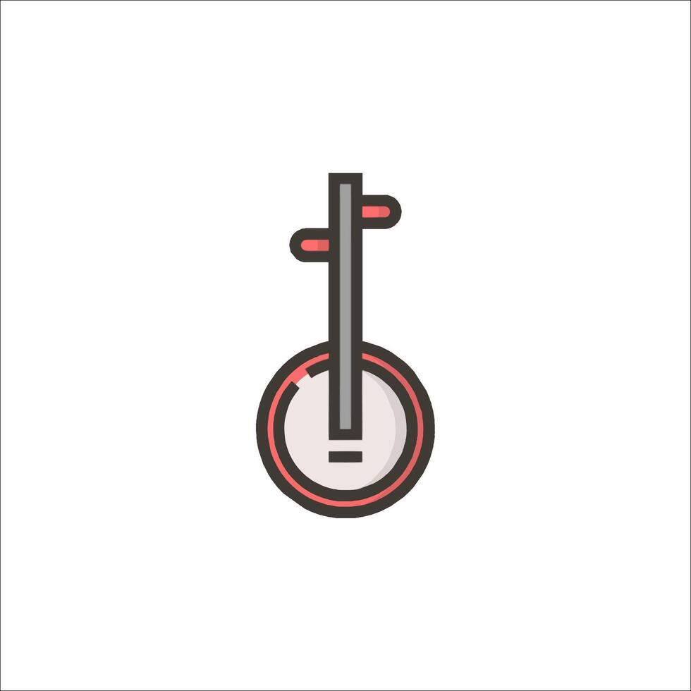 A thermometer icon on a white background vector